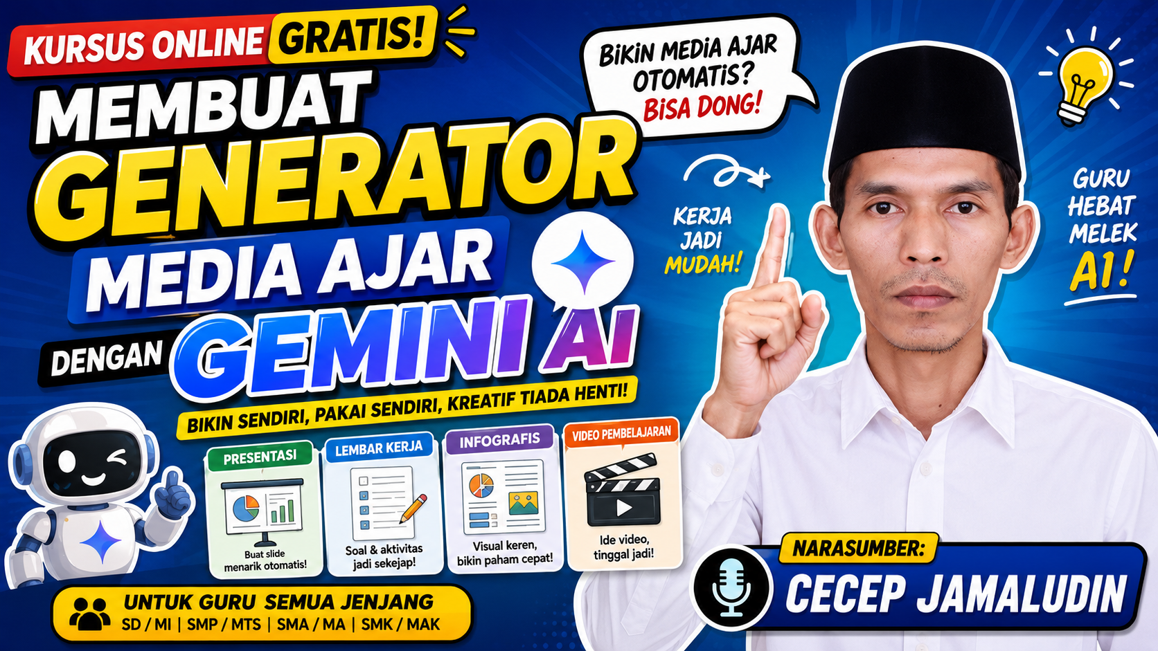 Membuat Generator Modul Ajar dengan Gemini AI